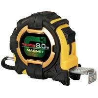 Рулетка G3 LOCK 27 8м/27мм, цвет черно-желтый TAJIMA G3M780MT