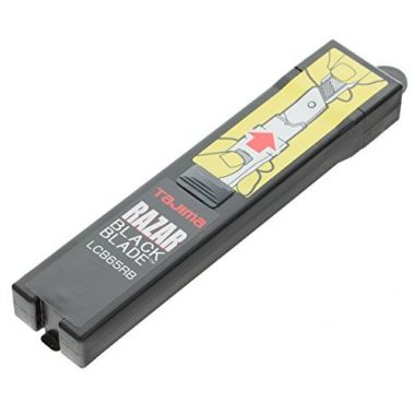 Лезвия TAJIMA RAZAR BLACK, 25 мм, обламывающиеся , 10 шт. в футляре CB65RBC/K1 ― TAJIMA SHOP