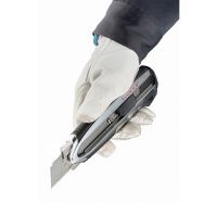 Нож Aluminist, 18 мм, серебристый алюминиевый корпус, 3 лезвия TAJIMA AC500B/S1