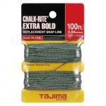 Запасной шнур TAJIMA "EXTRA BOLD", для отвесов. 1,0мм х 30 м PLITOL