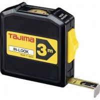 Рулетка IN LOCK 3м/13мм, с окошком TAJIMA INL30MYCB