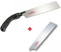 Ручная пила TAJIMA JAPAN PULL, с изогнутой ручкой + запасное полотно GNB 265P SP265PULL