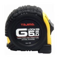 Рулетка G LOCK 5м/19мм, цвет черно-желтый TAJIMA G9P50MT