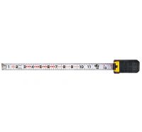 Рулетка Z LOCK 5м/25мм, цвет желтый, обрезиненный корпус TAJIMA Z5L50MG